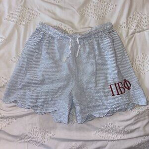 Pi Phi Pajama Shorts